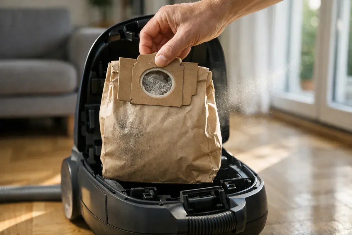 Wann der Staubsaugerbeutel gewechselt werden sollte